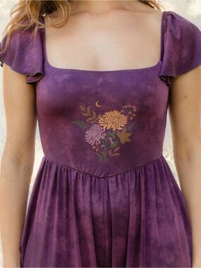 Purusha People 🌸 Jumpsuit w/ Flutter Sleeves | The Gathering Aphrodite Jumpsuit